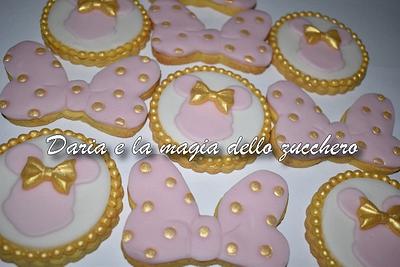 Minnie cookies - Cake by Daria Albanese