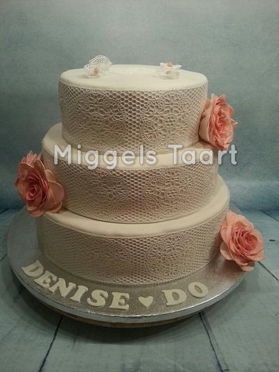 wedding cake - Cake by henriet miggelenbrink
