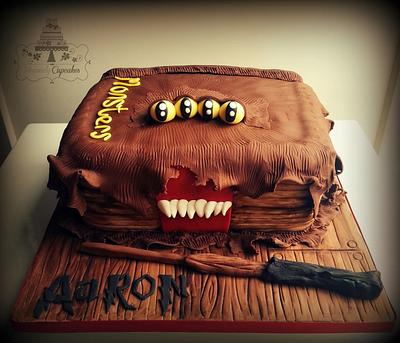 Harry Potters Book of Monsters - Cake by Debbie Vaughan