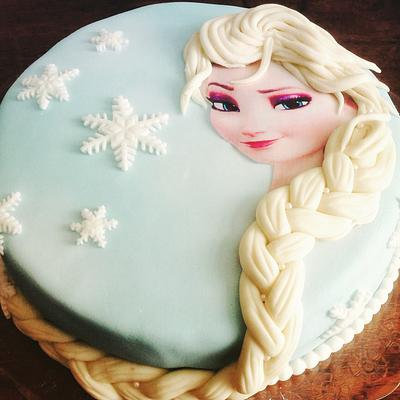 Princess Elsa cake - Cake by Cláudia Oliveira