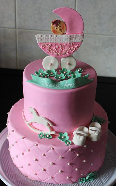 baby girl - Cake by Azalija