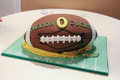3D Football Cake - Cake by Naomi