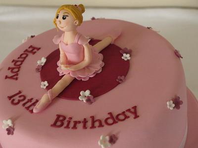 Ballerina Cake  - Cake by Kaylee