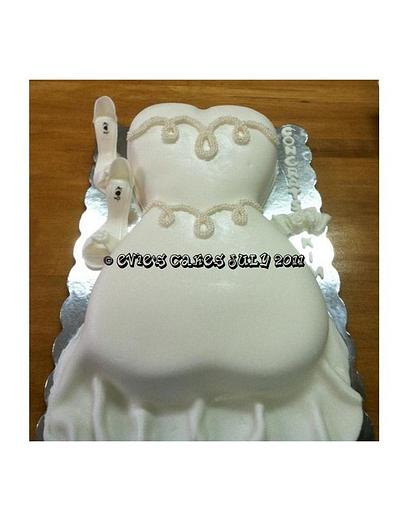 Bridal Shower Cake - Cake by BlueFairyConfections