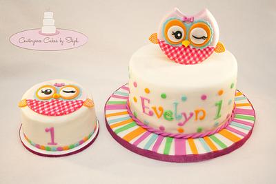 Miss Hoot! - Cake by Centerpiece Cakes By Steph