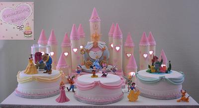 Magical Disney Castle  - Cake by Emmazing Bakes