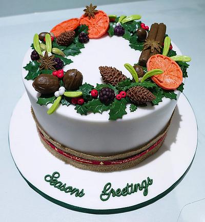 Christmas Cake - Cake by Lorraine Yarnold