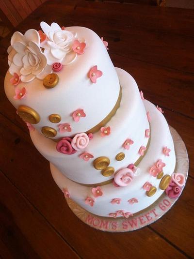 Sweet 60 Cake - Cake by Kendra