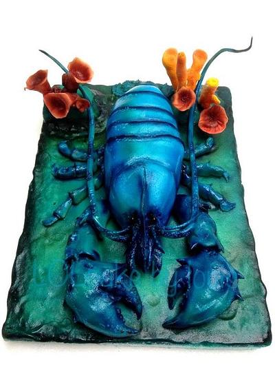 Blue Lobster - Cake by Louis Ng