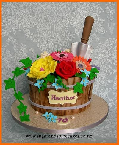 Flower Pot Cake - Cake by Mel_SugarandSpiceCakes