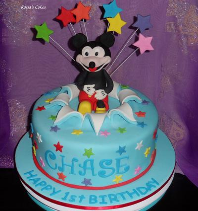 Mickey Mouse 1st Birthday  - Cake by Kassa 1961
