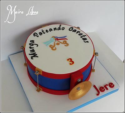 Street band drum - Cake by Maira Liboa