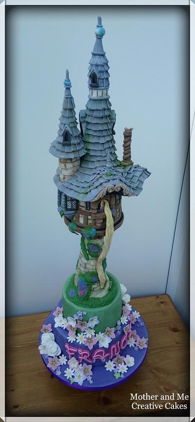 Rapunzel Tower Cake - Cake by Mother and Me Creative Cakes