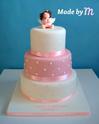 Little Angel Christening Cake - Cake by Made by M
