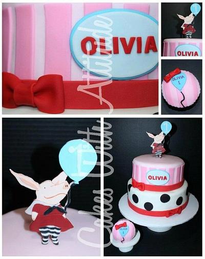 Olivia the Pig - Cake by Viviana & Guelcys