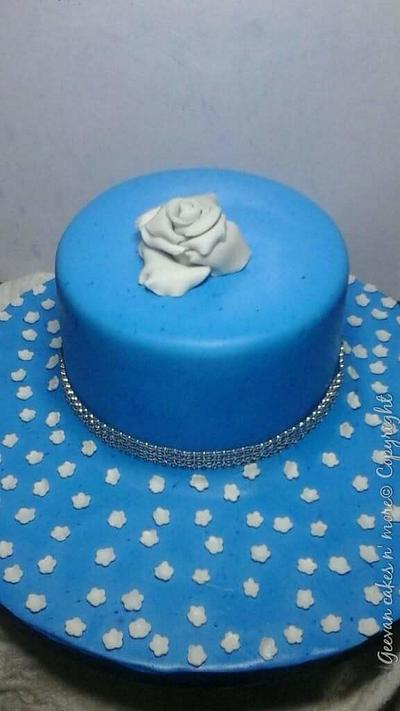 My piece for Cpc blue collab #LIUB - Cake by Geevan cakes n' more
