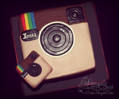 Instagram Cake - Cake by AlwaysWithCake