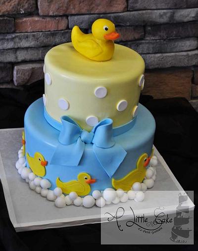 Baby Shower Duck Cake - Cake by Leo Sciancalepore