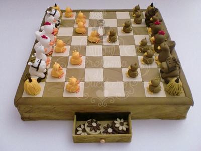 Chess mate! - Cake by Sara Bargagna