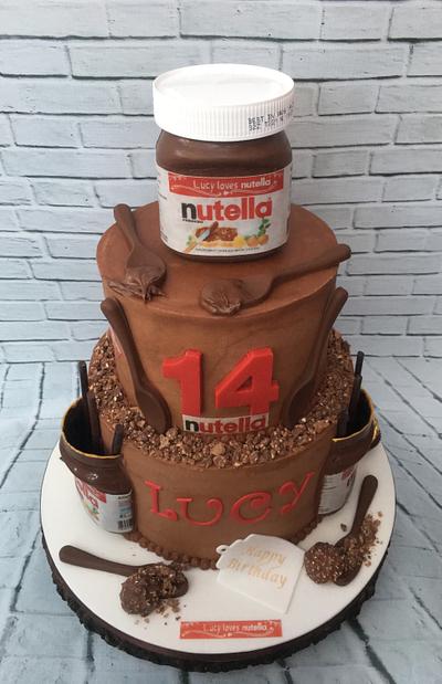 Nutella Birthday Cake - Cake by Lorraine Yarnold