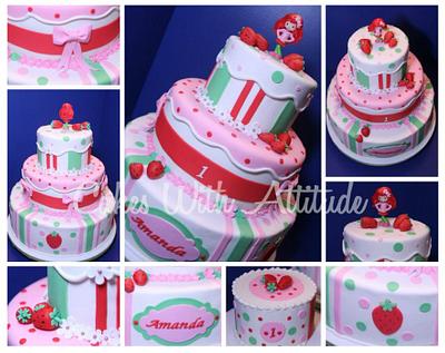 Strawberry Shortcake Cake - Cake by Viviana & Guelcys
