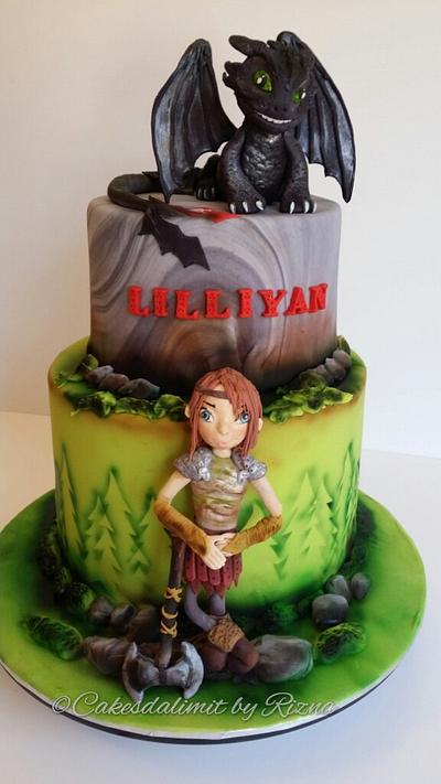 How to train your dragon - Cake by Rizna