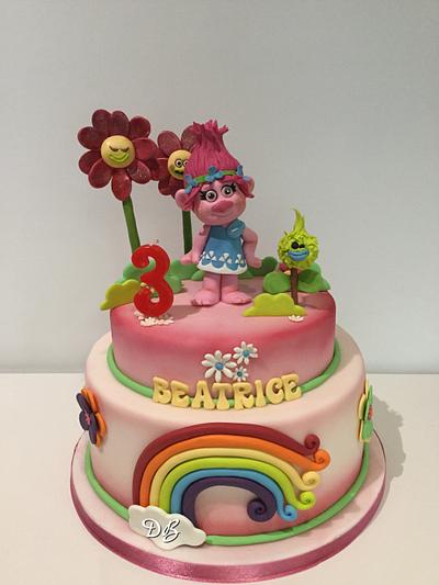 Trolls cake  - Cake by Donatella Bussacchetti