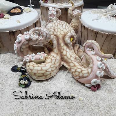 Octopus  - Cake by Sabrina Adamo 