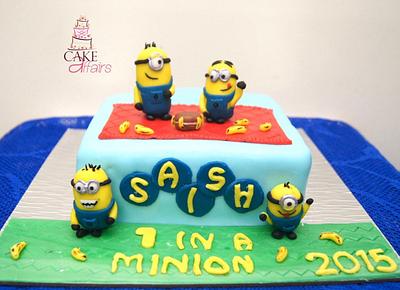 Minions - Cake by Sushma Rajan- Cake Affairs