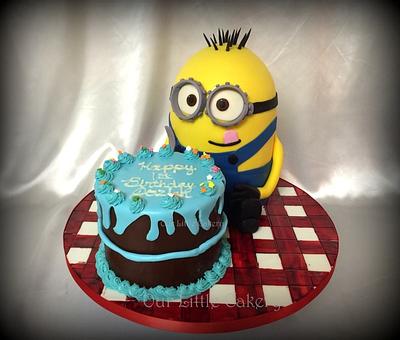 Minion Birthday Cake - Cake by gizangel