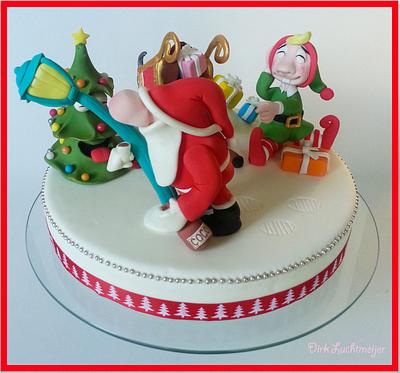 To much Coco for Santa - Cake by Dirk Luchtmeijer