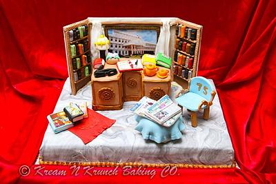 75th Birthday Cake  - Cake by KnKBakingCo