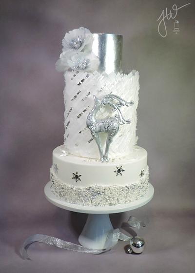 Silver Winter - Cake by Jeanne Winslow