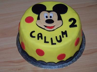 Mickey Mouse cake. - Cake by Agnieszka