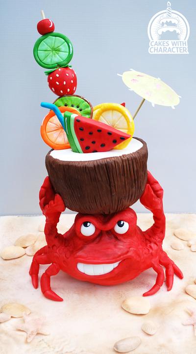 Sweet Summer Collab!  Let me Carry Those Drinks! - Cake by Jean A. Schapowal