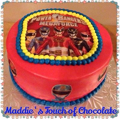 Power Ranger cake - Cake by Madeline 