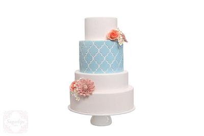 Quarterfoil  - Cake by Sugarlips Cakes