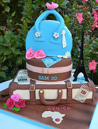 Travel cake - Cake by Lulubelle's Bakes