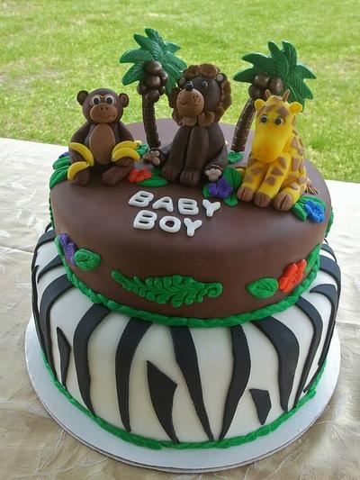 "Jungle Baby" - Cake by Lisa