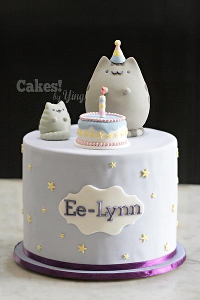 Pusheen's birthday! - Cake by Cakes! by Ying