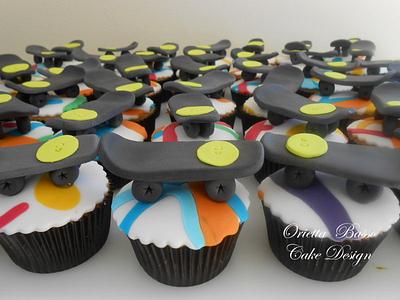 Skateboard cupcakes - Cake by Orietta Basso