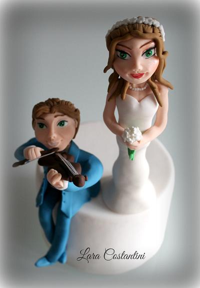 WEDDING TOPPER - Cake by Lara Costantini