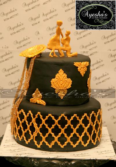 wedding cake  - Cake by Ayesha 