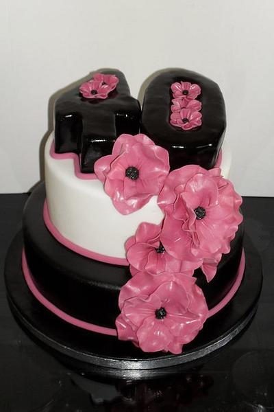 40th Birthday Cake - Cake by David Mason
