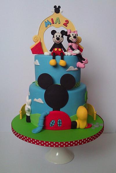 Mickey mouse clubhouse - Cake by Fatcakes