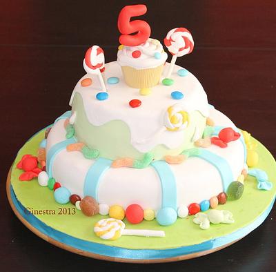 Candy cake - Cake by Ginestra