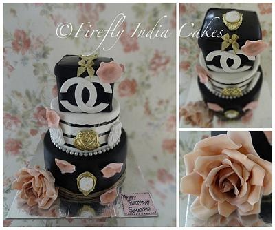 Chanel Chic - Cake by Firefly India by Pavani Kaur