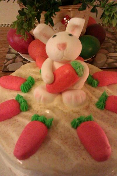 Easter carrot cake :) - Cake by Joanna Wisniewska