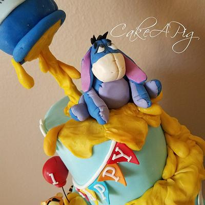 Winnie the Pooh - Cake by CakeAPig