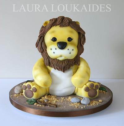 Logan the Toy Lion - Cake by Laura Loukaides